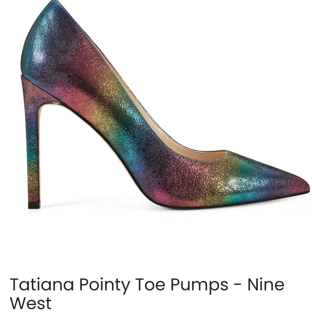 Nine West Rainbow Pumps size 10